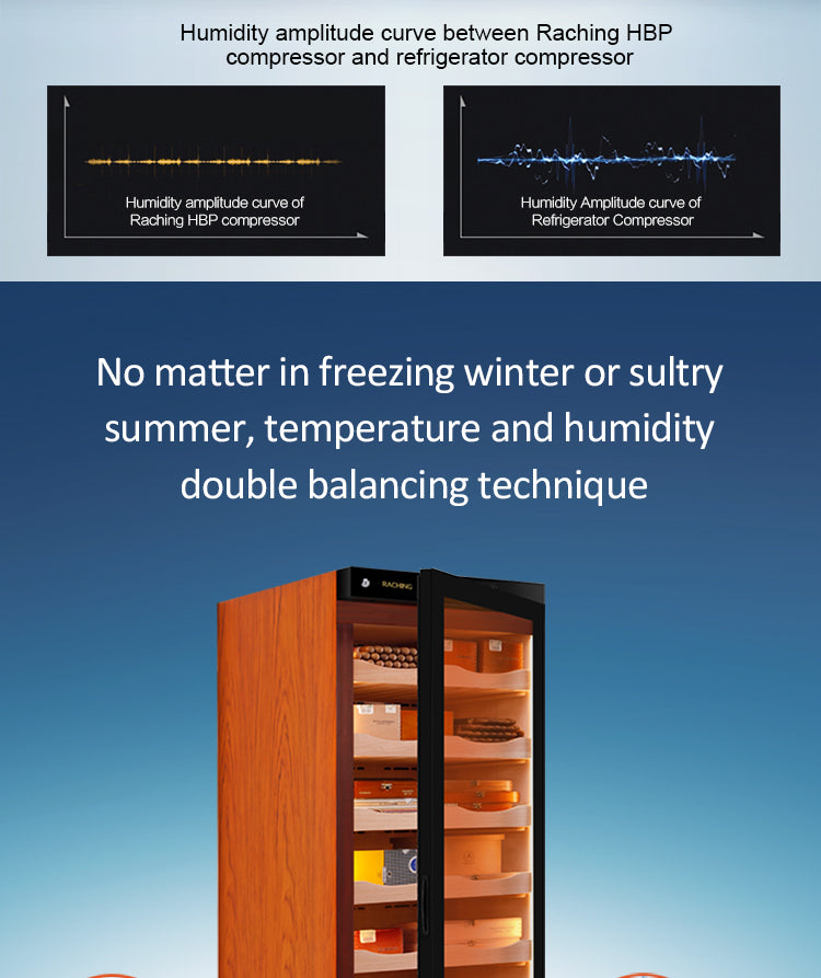 Raching C380A Cigar Humidor Cabinet