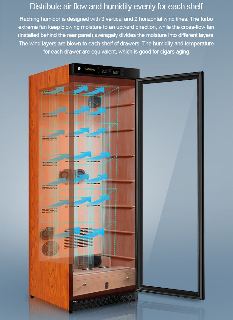 Raching C380A Cigar Humidor Cabinet