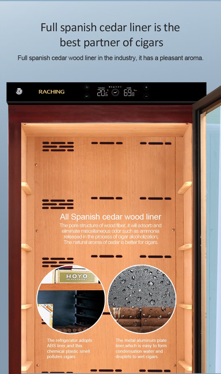 Raching C380A Cigar Humidor Cabinet