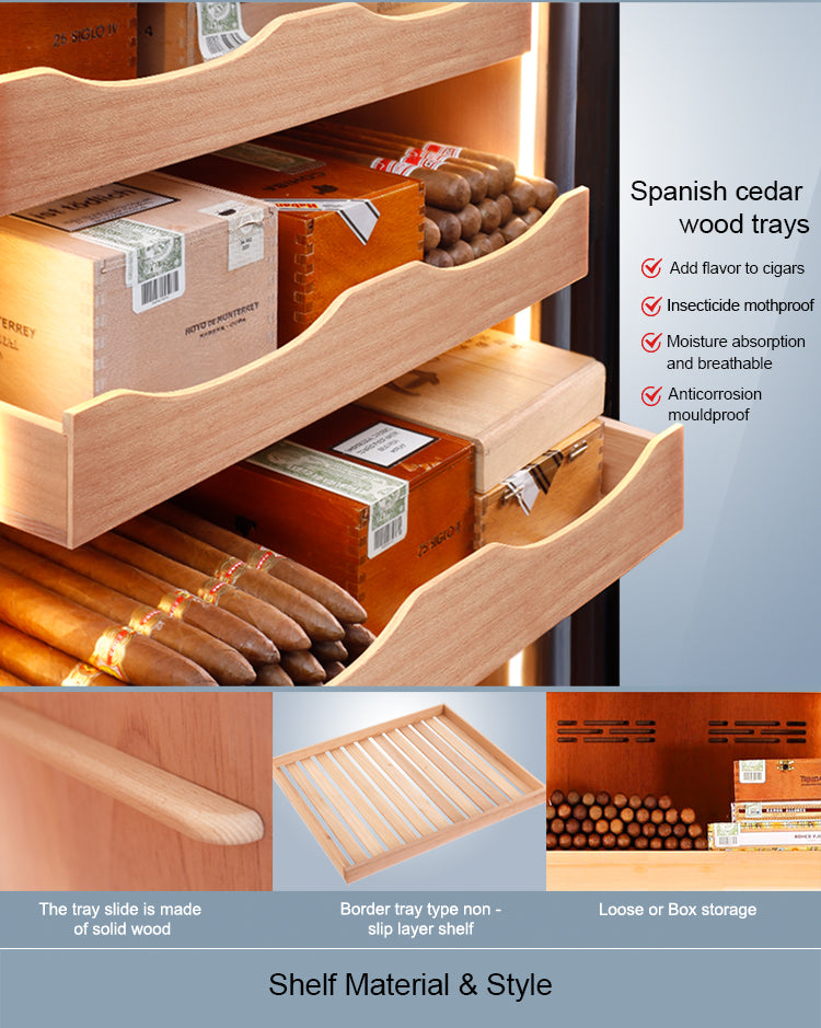 Raching C380A Cigar Humidor Cabinet