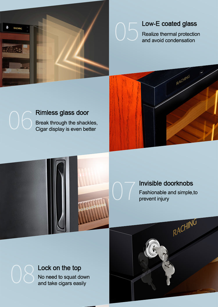 Raching C380A Cigar Humidor Cabinet