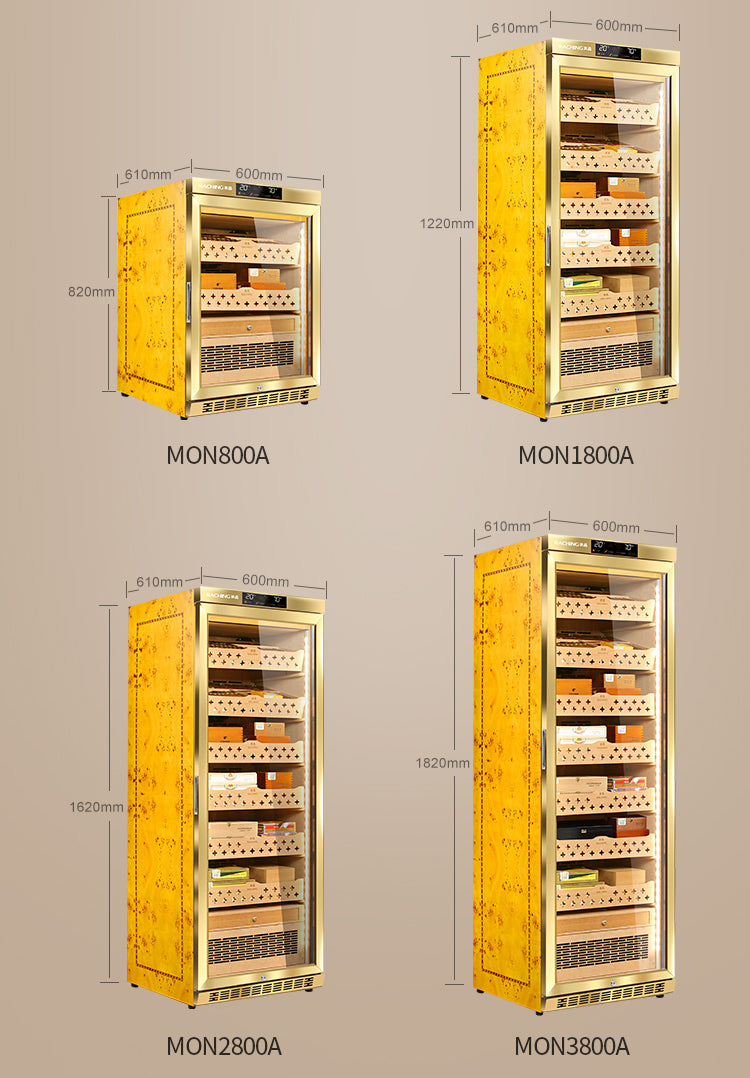 Raching MON1800 Humidor with Ammonia Removal