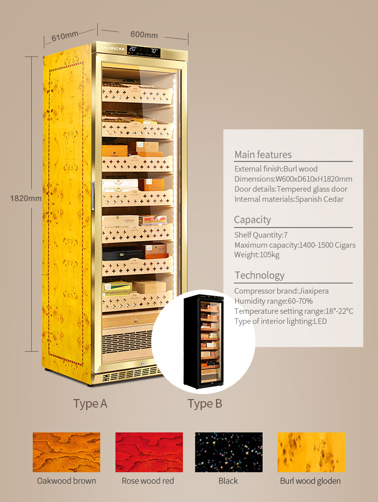 Raching MON3800 Cigar Humidor