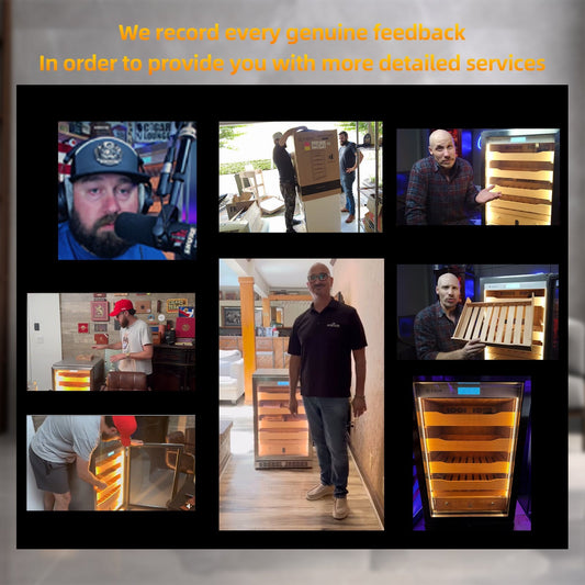 A cigar cabinet well-known among cigar aficionados.