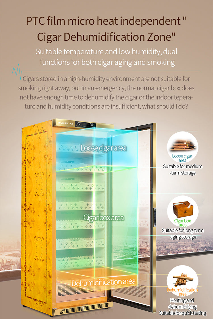 Raching MON5800A cigar humidor cabinet