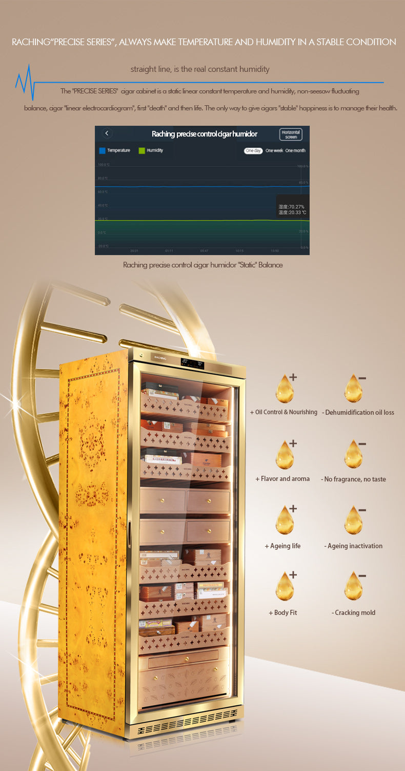 Raching MON5800A cigar humidor cabinet