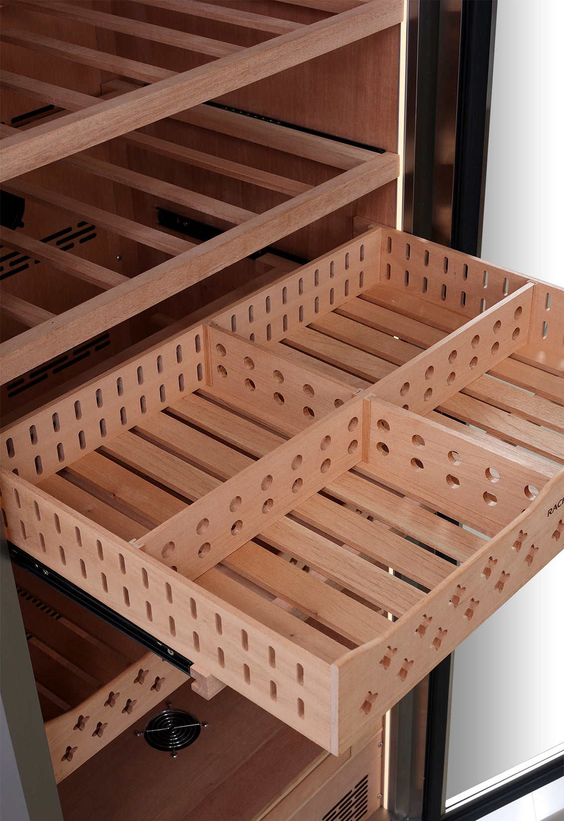 Raching CT48A Stainless Steel Cigar Humidor  Cabinet