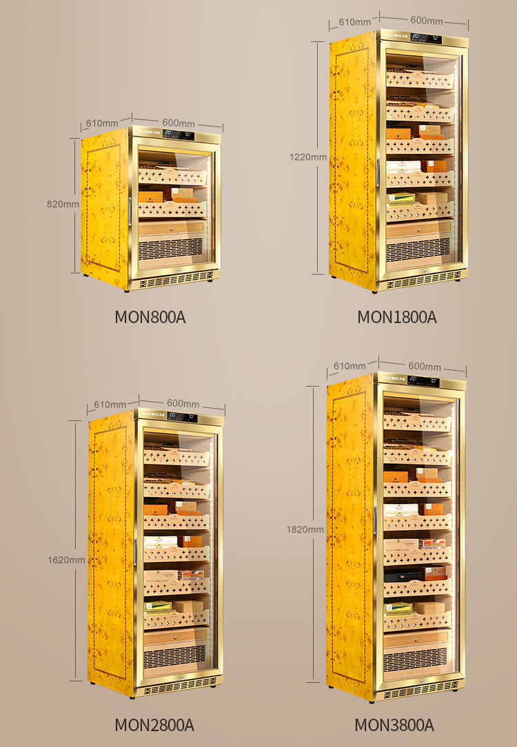 Raching MON800 Humidor Climate Control  Cabinet with Ammonia Removal