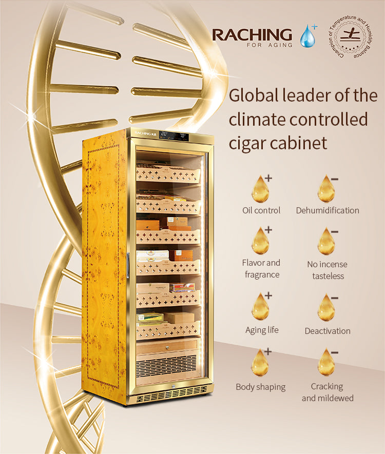 Raching MON800 Humidor Climate Control  Cabinet with Ammonia Removal